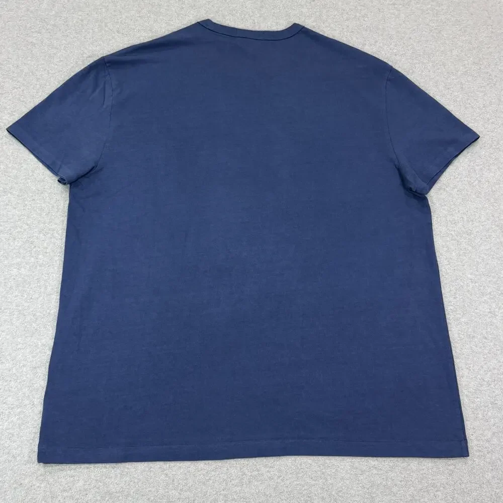 Polo Ralph Lauren Côte D'Azur Classic Fit T Shirt Men's XL Navy Blue Cotton NWT
